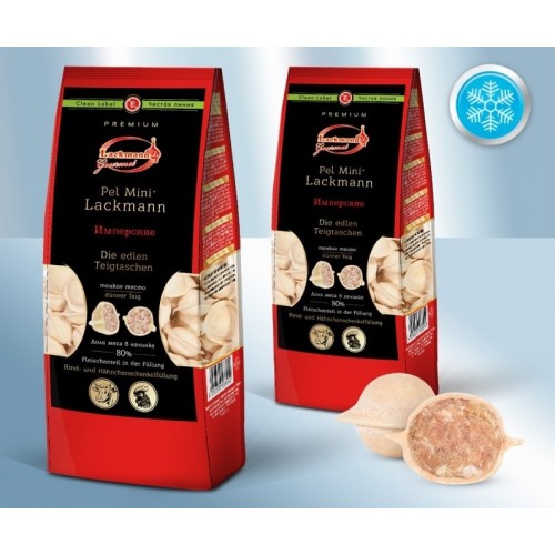 Пель-мини "Имперские" с говядиной и куриными бедрышками